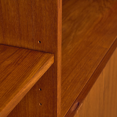 Danish bookshelf in teak