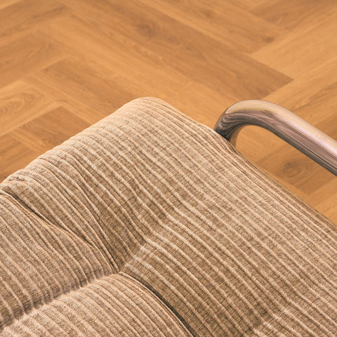 Swedish chrome armchair in chrome, model 'Rollo 2' by Karl-Olof Westberg for AB Boremöbler in Tibro