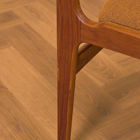 Danish set of 6 dining chairs by Erik Buch for Nova Stolefabrik