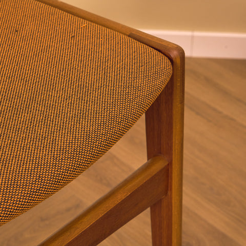 Danish set of 6 dining chairs by Erik Buch for Nova Stolefabrik