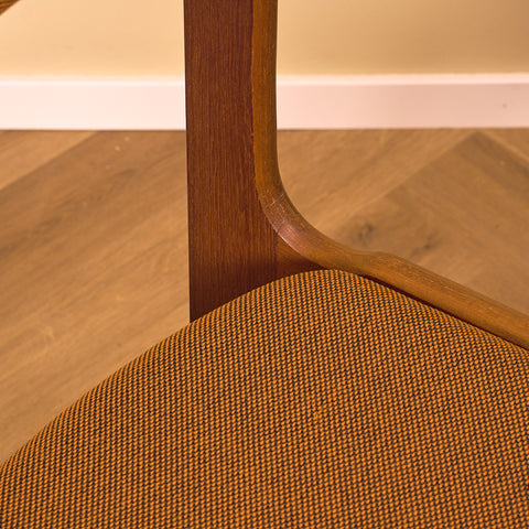 Danish set of 6 dining chairs by Erik Buch for Nova Stolefabrik