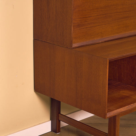 Danish bookshelf in teak