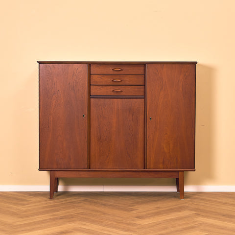 Swedish highboard in teak