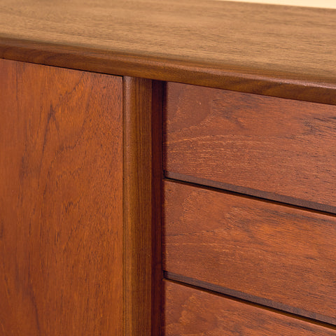 Swedish highboard in teak