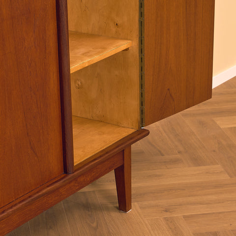 Swedish highboard in teak