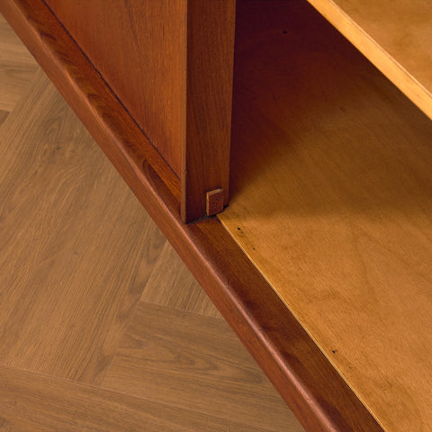 Swedish highboard in teak