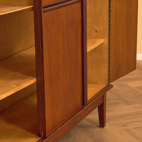 Swedish highboard in teak