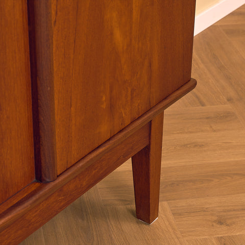 Swedish highboard in teak