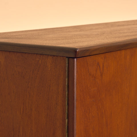 Swedish highboard in teak