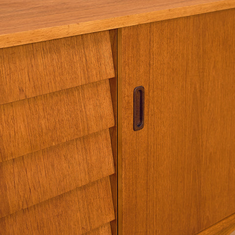 Swedish sideboard in teak and oak