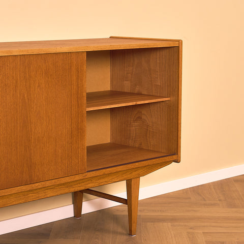 Swedish sideboard in teak and oak