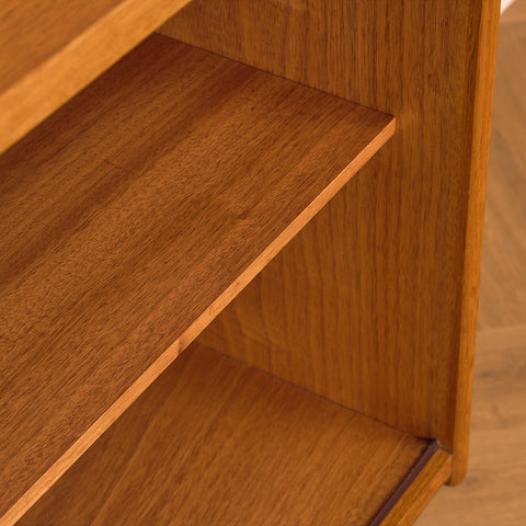 Swedish sideboard in teak and oak