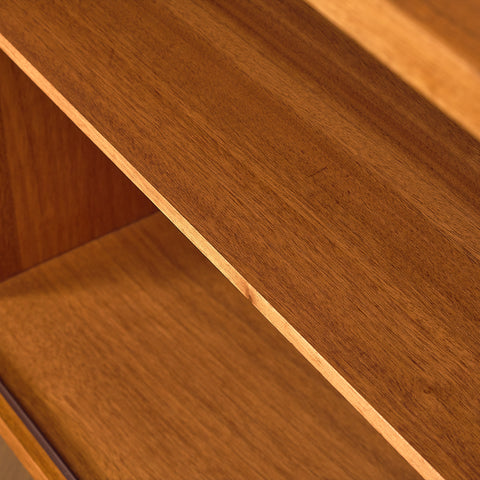 Swedish sideboard in teak and oak