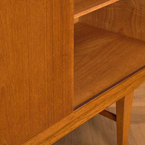 Swedish sideboard in teak and oak